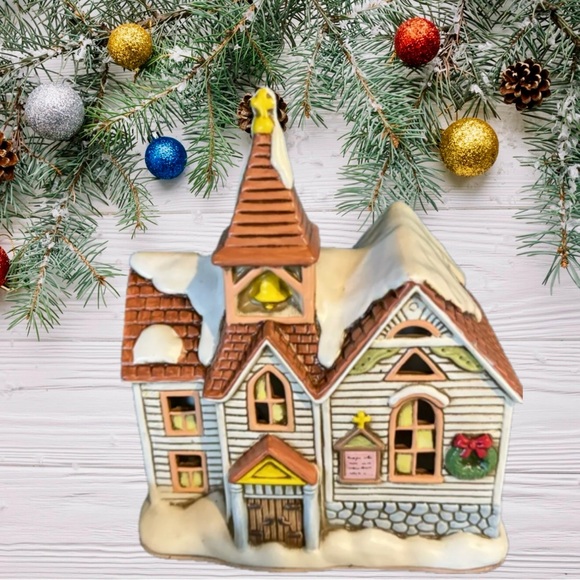 Lefton Colonial Village 1987 Church *Retired* - Picture 7 of 9